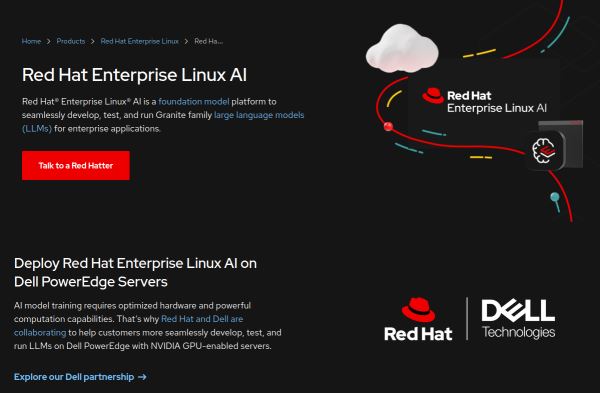 Red Hat выпустила дистрибутив Red Hat Enterprise Linux AI для задач машинного обучения