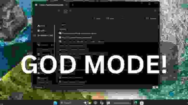 Windows 11 24H2 по-прежнему поставляется с God Mode