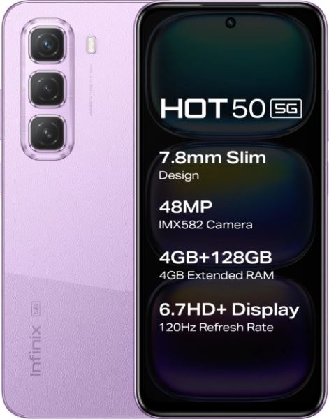 Запоздалое. Infinix Hot 50 5G - недорогой смартфон для Индии