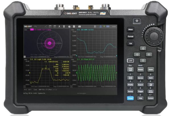 Компания АКИП выпустила портативный векторный анализатор цепей АКИП-6608